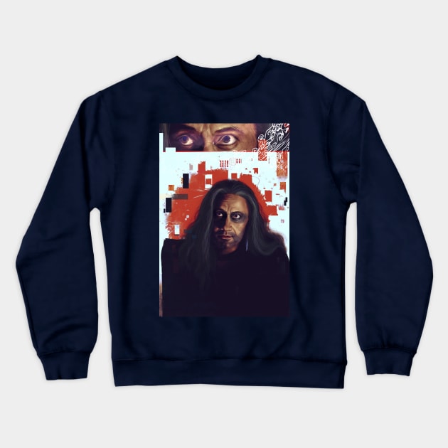 Blackbeard Crewneck Sweatshirt by Zanephiri